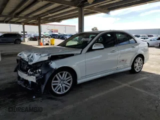 2009 Mercedes-Benz C-Class 3.0L Sport with VIN WDDGF54X19F213959, listed as a Copart auction lot 52898365 with 173,500 mi miles and Clean Title. Bid and sale history available at carsss.com. Image 1.