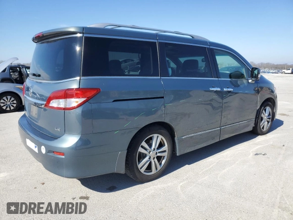 2013 Nissan Quest LE with VIN JN8AE2KP1D9064954, listed as a Copart auction lot 43959765 with 132,789 mi miles and Clean Title. Bid and sale history available at carsss.com. Image 3.