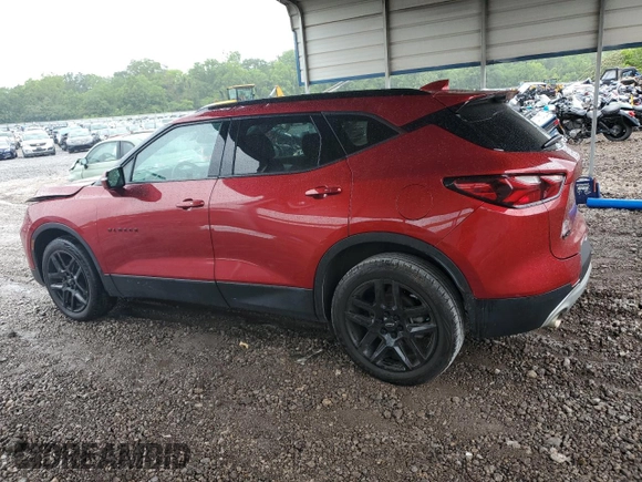 2022 Chevrolet Blazer LT z VIN 3GNKBCR42NS156493, wystawiony jako Copart lot #58755295 z przebiegiem 86 138 mil mil oraz Szkoda całkowita • Salvage title. Historia ofert i sprzedaży dostępna na DreamBid. Obrazek 2.