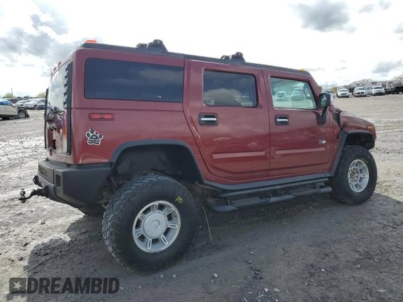 2003 Hummer H2 with VIN 5GRGN23U23H113799, listed as a Copart auction lot 50371985 with 146,044 mi miles and Clean Title. Bid and sale history available at carsss.com. Image 3.