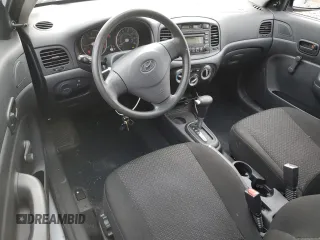 2008 Hyundai Accent GS with VIN KMHCM36C18U063984, listed as a Copart auction lot 80449674 with 104,938 mi miles and Salvage Title. Bid and sale history available at carsss.com. Image 8.