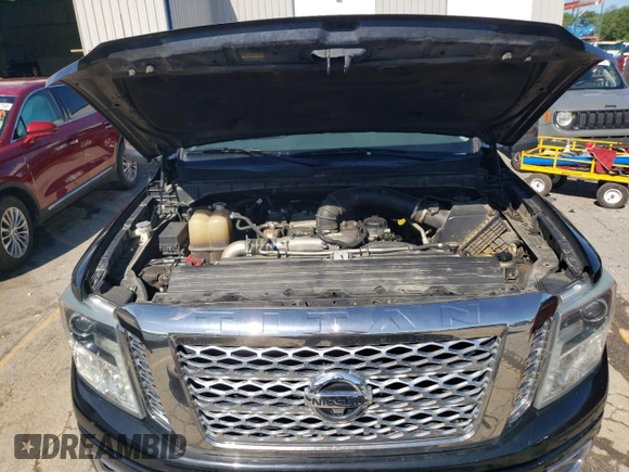 2016 Nissan Titan Pro-4X с VIN 1N6BA1F48GN500861, выставлен на аукционе Copart как лот 46651195 с пробегом 235 134 миль миль и Списание • Salvage title. История ставок и продаж доступна на DreamBid. Изображение 11.