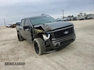 2024 Ford F-150 STX with VIN 1FTEW2K5XRKE95995, listed as a Copart auction lot 48203275 with 3,132 mi miles and Salvage Title. Bid and sale history available at carsss.com. Image 11.