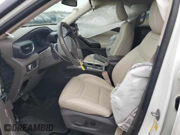 2023 Ford Explorer Platinum with VIN 1FM5K8HC2PGA06425, listed as a Copart auction lot 57031375 with 42,066 mi miles and Clean title. Bid and sale history available at DreamBid. Image 7.