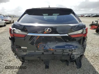 2019 Lexus RX with VIN 2T2BGMCA1KC032802, listed as a Copart auction lot 44611145 with 101,391 mi miles and Salvage Title. Bid and sale history available at carsss.com. Image 6.