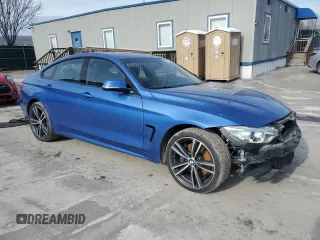2016 BMW 4 Series 428i xDrive with VIN WBA4C9C50GG135644, listed as a Copart auction lot 45913995 with 56,297 mi miles and Salvage Title. Bid and sale history available at DreamBid. Image 4.