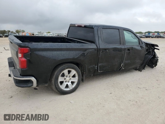 2022 Chevrolet Silverado 1500 LT with VIN 1GCPACEK3NZ571055, listed as a Copart auction lot 78841434 with 32,284 mi miles and Salvage Title. Bid and sale history available at carsss.com. Image 3.