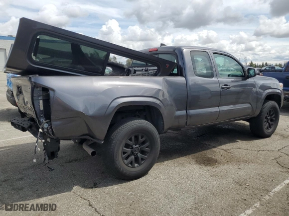 2018 Toyota Tacoma SR with VIN 5TFRX5GN8JX117464, listed as a Copart auction lot 51337625 with 81,474 mi miles and Salvage Title. Bid and sale history available at carsss.com. Image 3.