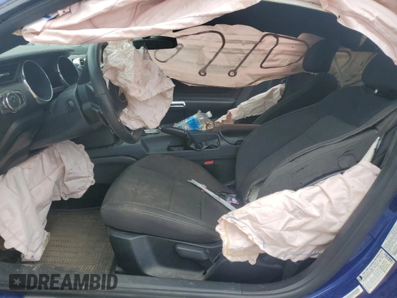 2016 Ford Mustang V6 with VIN 1FA6P8AM5G5321430, listed as a Copart auction lot 56377045 with 133,672 mi miles and Salvage title. Bid and sale history available at DreamBid. Image 7.