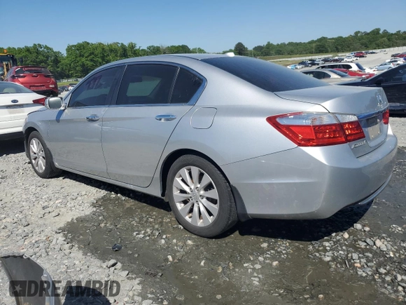 2014 Honda Accord Sedan EX-L with VIN 1HGCR2F87EA224221, listed as a Copart auction lot 52124395 with 114,481 mi miles and Salvage Title. Bid and sale history available at carsss.com. Image 2.