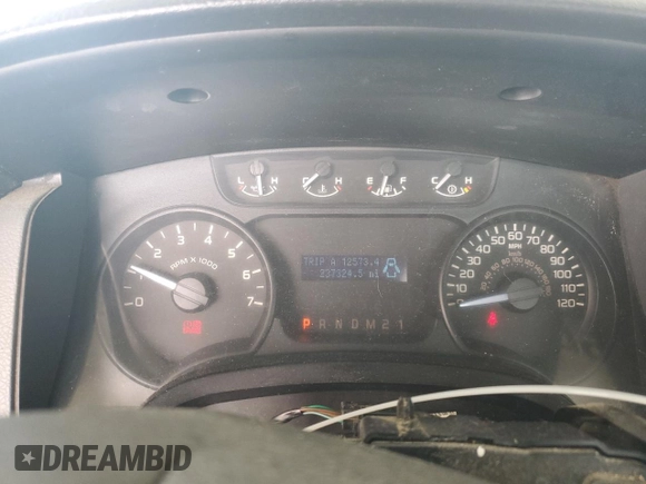 2012 Ford F-150 XL with VIN 1FTNF1CF8CKD06849, listed as a Copart auction lot 55236505 with 237,324 mi miles and Salvage title. Bid and sale history available at DreamBid. Image 9.