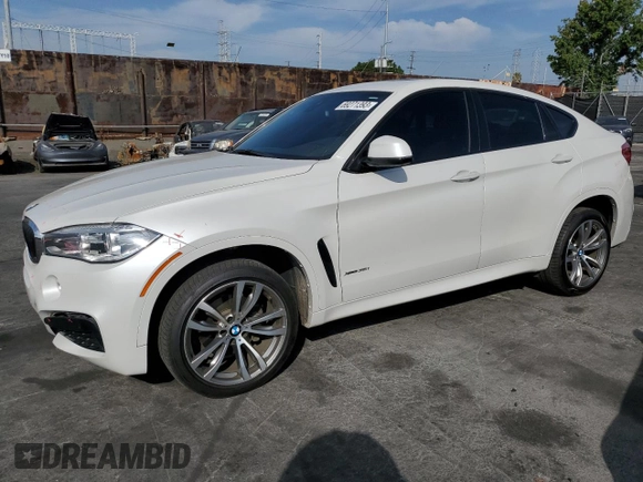 2016 BMW X6 xDrive35i with VIN 5UXKU2C59G0N81961, listed as a Copart auction lot 69271393 with 120,370 mi miles. Bid and sale history available at carsss.com. Image 1.