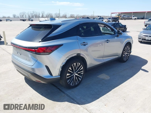2024 Lexus RX with VIN 2T2BAMBA5RC029138, listed as a IAAI auction lot 41709254 with 22,576 mi miles. Bid and sale history available at carsss.com. Image 4.