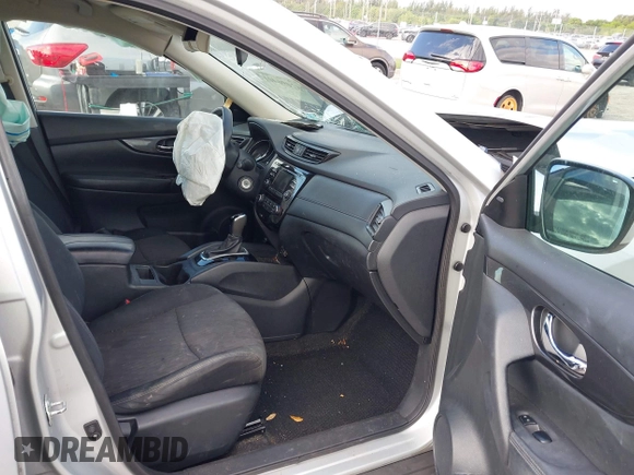 2017 Nissan Rogue SV with VIN 5N1AT2MT4HC844348, listed as a IAAI auction lot 42096401 with 144,071 mi miles. Bid and sale history available at carsss.com. Image 5.