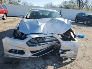 2014 Ford Fusion Titanium with VIN 3FA6P0K90ER228580, listed as a Copart auction lot 49986585 with Not Provided miles and Salvage Title. Bid and sale history available at DreamBid. Image 5.
