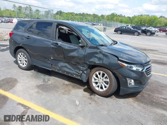 2020 Chevrolet Equinox LS with VIN 3GNAXHEV5LS669386, listed as a IAAI auction lot 41982257 with 65,093 mi miles and . Bid and sale history available at DreamBid. Image 1.