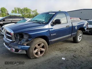 2008 Dodge 1500 SLT z VIN 1D7HA16N78J150546, wystawiony jako Copart lot #54496475 z przebiegiem 157 243 mil mil oraz Szkoda całkowita • Salvage title. Historia ofert i sprzedaży dostępna na DreamBid. Obrazek 1.