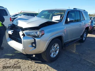 2022 Toyota 4Runner SR5 with VIN JTEEU5JR9N5255563, listed as a IAAI auction lot 41606548 with 18,254 mi miles. Bid and sale history available at carsss.com. Image 18.