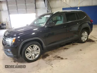 2019 Volkswagen Atlas SE z VIN 1V2UR2CA4KC606490, wystawiony jako Copart lot #54368675 z przebiegiem 46 080 mil mil oraz Szkody całkowita. Historia ofert i sprzedaży dostępna na DreamBid. Obrazek 1.