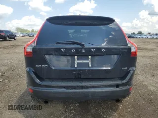 2012 Volvo XC60 PZEV with VIN YV4940DZ4C2302482, listed as a Copart auction lot 61491205 with 92,967 mi miles and Salvage title. Bid and sale history available at DreamBid. Image 6.