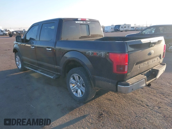2018 Ford F-150 XL with VIN 1FTEW1EG7JKC03490, listed as a IAAI auction lot 41819970 with 102,375 mi miles and . Bid and sale history available at DreamBid. Image 3.