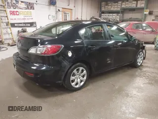 2013 Mazda 3 i SV with VIN JM1BL1TG1D1824491, listed as a IAAI auction lot 41603105 with 120,451 mi miles. Bid and sale history available at carsss.com. Image 4.