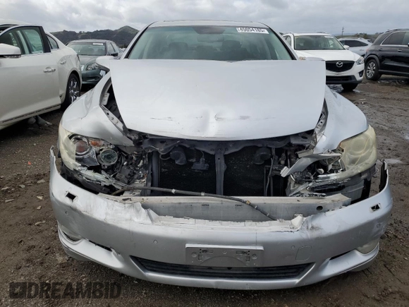 2010 Lexus LS 460 with VIN JTHBL5EF8A5092651, listed as a Copart auction lot 45054185 with 174,439 mi miles and Salvage Title. Bid and sale history available at DreamBid. Image 5.