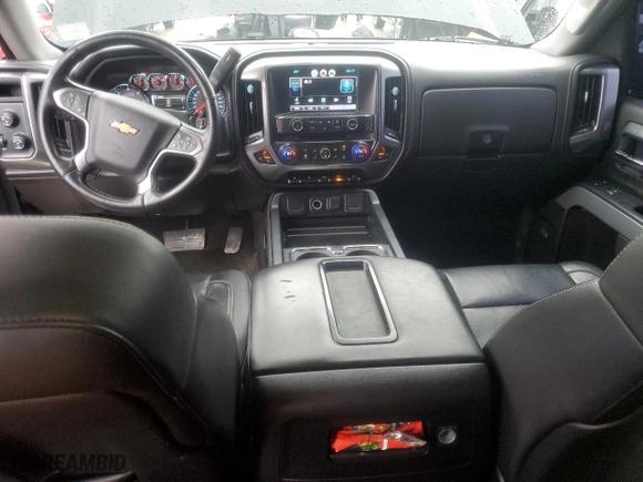 2015 Chevrolet Silverado 1500 LTZ with VIN 3GCUKSEC2FG109798, listed as a Copart auction lot 43343845 with 159,044 mi miles and Salvage Title. Bid and sale history available at carsss.com. Image 8.