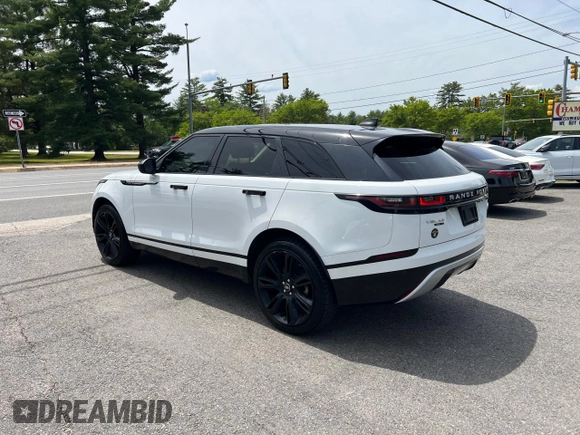 2018 Land Rover Range Rover Velar S z VIN SALYB2RX8JA751277, wystawiony jako Copart lot #58985735 z przebiegiem 122 330 mil mil oraz Czysty tytuł • Clean title. Historia ofert i sprzedaży dostępna na DreamBid. Obrazek 3.