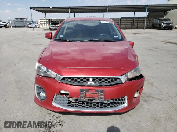 2017 Mitsubishi Lancer ES with VIN JA32U2FU9HU005882, listed as a Copart auction lot 66111984 with 131,154 mi miles and Salvage Title. Bid and sale history available at DreamBid. Image 5.