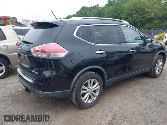2016 Nissan Rogue SV z VIN KNMAT2MV8GP622120, wystawiony jako IAAI lot #42466056 z przebiegiem 107 963 mil mil oraz . Historia ofert i sprzedaży dostępna na DreamBid. Obrazek 4.