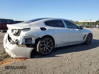 2020 BMW 8 Series M850i with VIN WBAGV8C03LBP49066, listed as a Copart auction lot 48675404 with 28,368 mi miles. Bid and sale history available at carsss.com. Image 3.