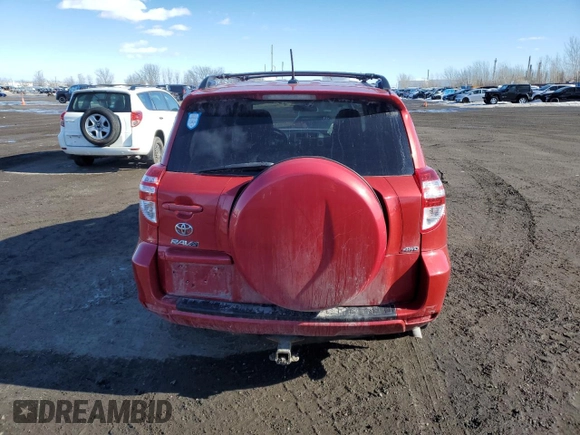 2012 Toyota RAV4 Sport with VIN 2T3RK4DV9CW070868, listed as a Copart auction lot 48122065 with 203,681 mi miles and Salvage title. Bid and sale history available at DreamBid. Image 6.