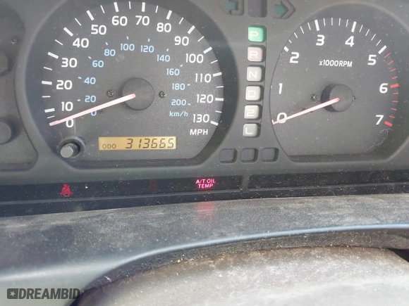 1998 Toyota Land Cruiser with VIN JT3HT05J2W0022171, listed as a IAAI auction lot 41886798 with 313,665 mi miles. Bid and sale history available at carsss.com. Image 7.