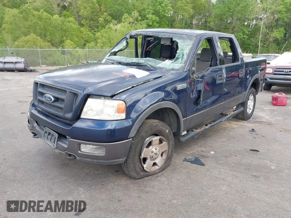 2004 Ford F-150 XLT with VIN 1FTPW14594KD65067, listed as a IAAI auction lot 41934671 with 209,573 mi miles and . Bid and sale history available at DreamBid. Image 2.