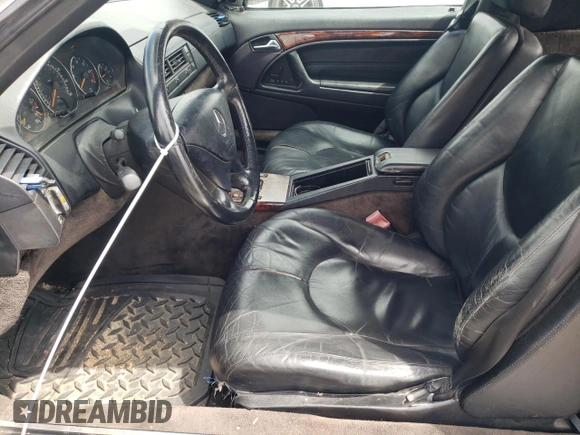 1999 Mercedes-Benz SL-Class with VIN WDBFA68F0XF182162, listed as a Copart auction lot 71390714 with 111,152 mi miles and Salvage Title. Bid and sale history available at carsss.com. Image 7.