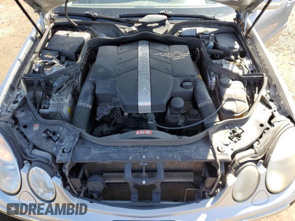 2005 Mercedes-Benz E 320 with VIN WDBUF65J05A610758, listed as a Copart auction lot 50270835 with 74,703 mi miles and Salvage Title. Bid and sale history available at DreamBid. Image 11.