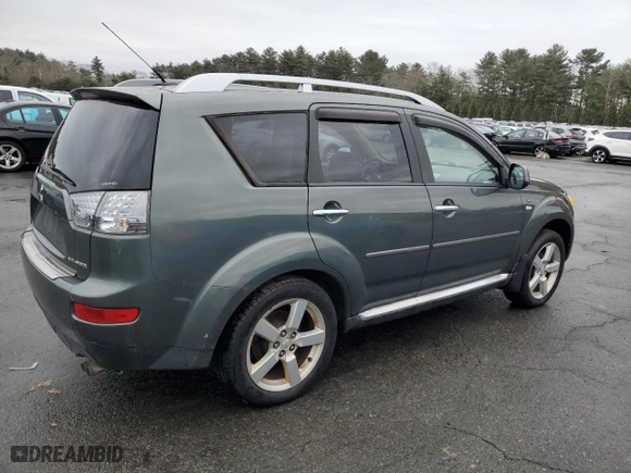 2009 Mitsubishi Outlander XLS with VIN JA4MT41X99Z000416, listed as a Copart auction lot 47835455 with 137,441 mi miles and Salvage Title. Bid and sale history available at carsss.com. Image 3.