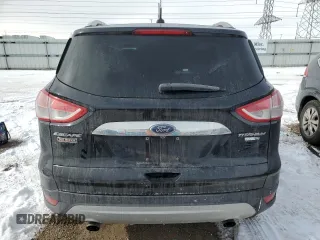 2016 Ford Escape Titanium with VIN 1FMCU9JX1GUB44723, listed as a Copart auction lot 45753105 with 124,118 mi miles and Salvage Title. Bid and sale history available at carsss.com. Image 6.