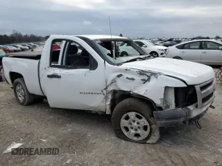 2007 Chevrolet Silverado 1500 LT w/1LT with VIN 2GCEC19C571585382, listed as a Copart auction lot 43993305 with 0 mi miles and Salvage Title. Bid and sale history available at carsss.com. Image 4.