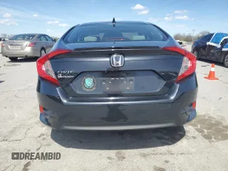 2017 Honda Civic Sedan EX-T with VIN 19XFC1F32HE023971, listed as a Copart auction lot 50158895 with 143,686 mi miles and Salvage Title. Bid and sale history available at carsss.com. Image 6.