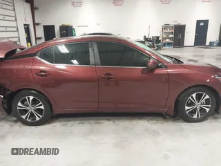 2021 Nissan Sentra SV with VIN 3N1AB8CV6MY229317, listed as a IAAI auction lot 41744814 with 92,771 mi miles. Bid and sale history available at carsss.com. Image 13.
