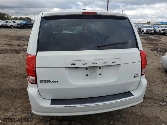 2018 Dodge Grand Caravan GT with VIN 2C4RDGEG9JR319348, listed as a Copart auction lot 75254424 with 52,284 mi miles and Clean Title. Bid and sale history available at carsss.com. Image 6.