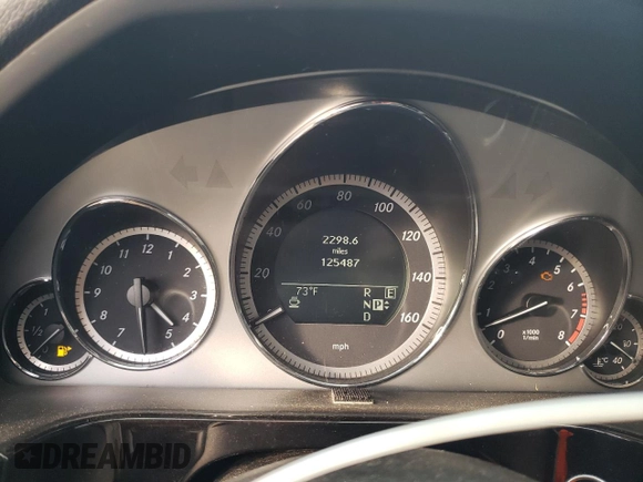2011 Mercedes-Benz E-Class E 350 Luxury with VIN WDDHF5GB2BA275264, listed as a Copart auction lot 84159064 with 125,487 mi miles and Salvage Title. Bid and sale history available at carsss.com. Image 9.