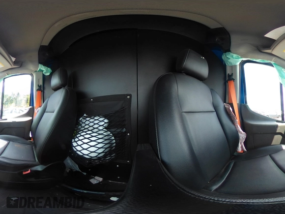 2023 Ford Transit Cargo with VIN 1FTBR1C87PKB05736, listed as a IAAI auction lot 42221931 with 40,248 mi miles and . Bid and sale history available at DreamBid. Image 19.