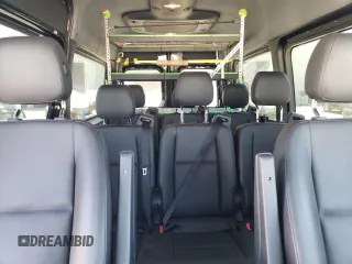 2024 Mercedes-Benz Sprinter with VIN W1Z4NFHYXRP650336, listed as a Copart auction lot 53669065 with 12,256 mi miles and Salvage Title. Bid and sale history available at DreamBid. Image 10.