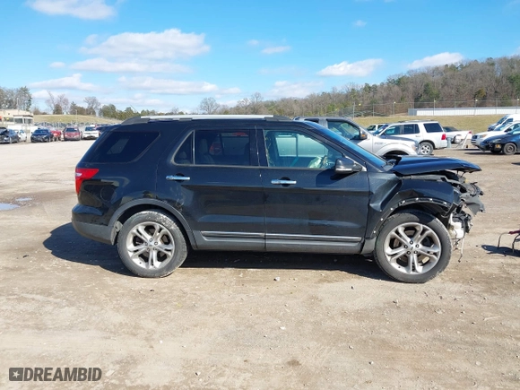 2015 Ford Explorer Limited with VIN 1FM5K7F81FGA20596, listed as a IAAI auction lot 41723174 with 193,992 mi miles. Bid and sale history available at carsss.com. Image 12.