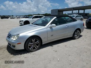 2007 Mercedes-Benz CLK 350 z VIN WDBTK56F27F219600, wystawiony jako Copart lot #58344565 z przebiegiem 152 011 mil mil oraz Szkoda całkowita • Salvage title. Historia ofert i sprzedaży dostępna na DreamBid. Obrazek 1.