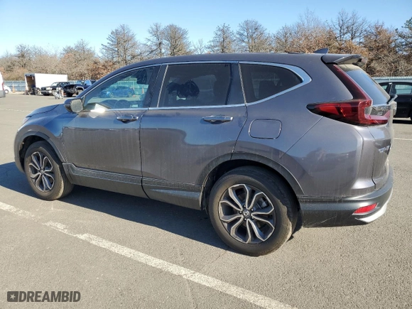 2020 Honda CR-V EX-L with VIN 2HKRW2H82LH700833, listed as a Copart auction lot 72158734 with 33,972 mi miles and Salvage Title. Bid and sale history available at carsss.com. Image 2.