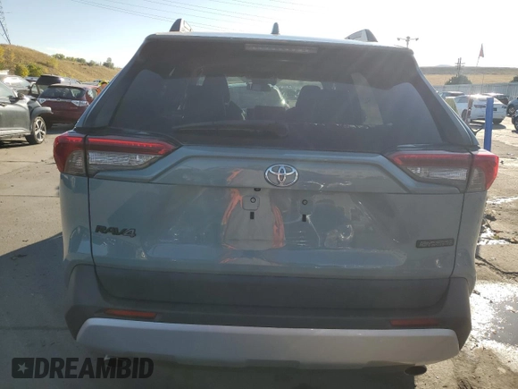 2019 Toyota RAV4 Adventure with VIN 2T3J1RFV3KC008618, listed as a Copart auction lot 74594424 with 41,722 mi miles and Salvage title. Bid and sale history available at DreamBid. Image 6.